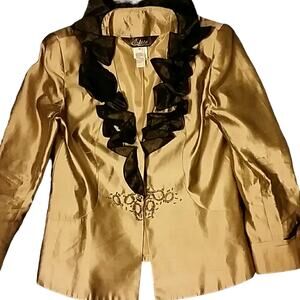 Elite Champagne Silk Jacket. 14